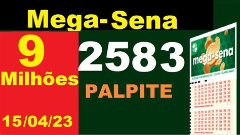 mega sena 2583-4
